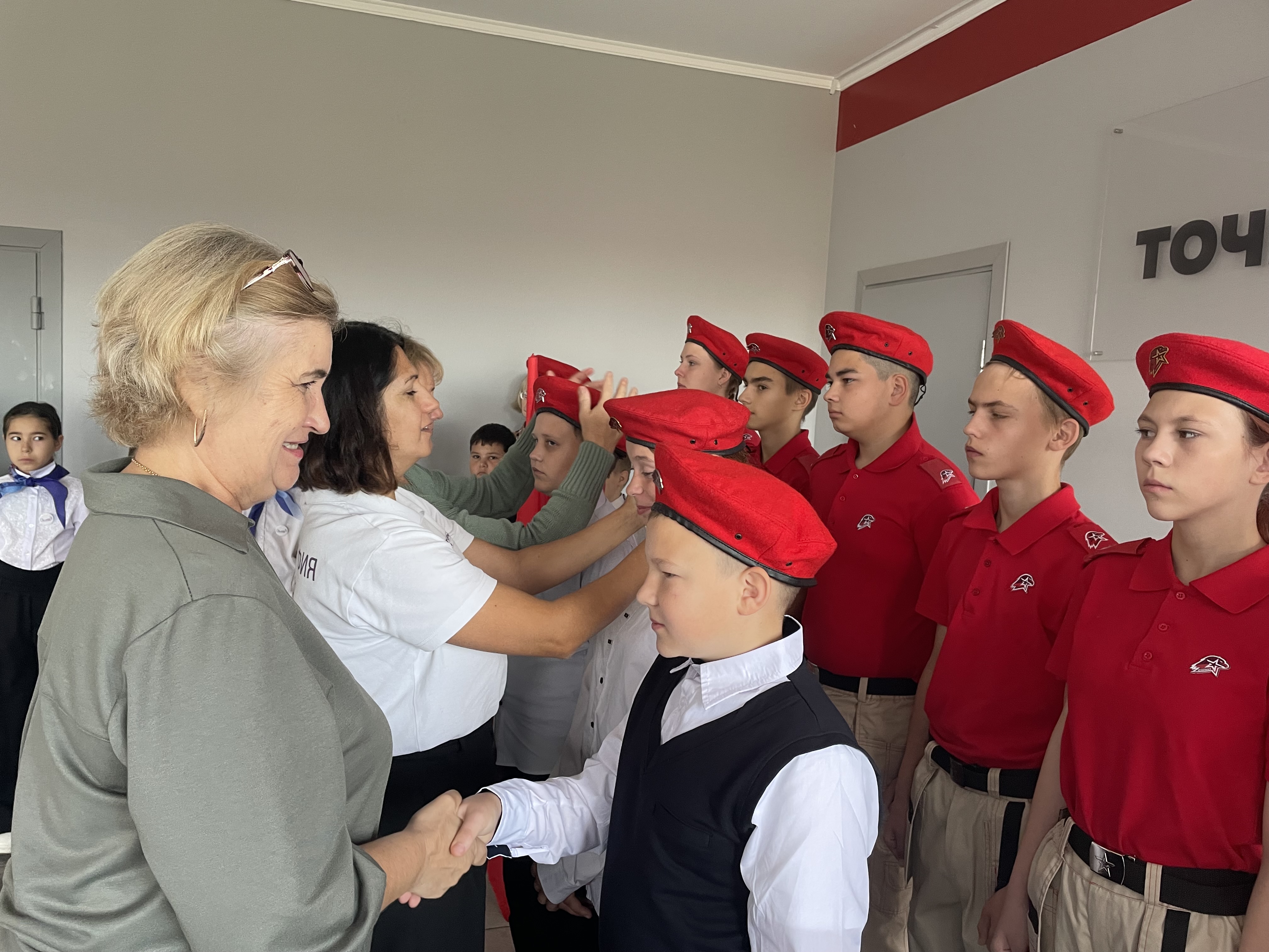 ПОПОЛНИЛИСЬ РЯДЫ ЮНАРМЕЙЦЕВ.